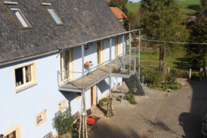 Eingang zu unserer Ferienwohnung