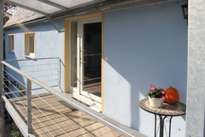 Eingang zu unserer Ferienwohnung