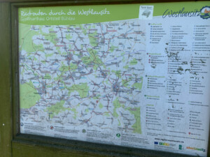 Radrouten in der Westlausitz
